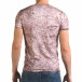Ανδρική ροζ κοντομάνικη μπλούζα Lagos il120216-18 3