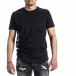 Ανδρική μαύρη κοντομάνικη μπλούζα Breezy tr270221-50 3