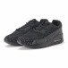 Ανδρικά μαύρα αθλητικά παπούτσια με σόλες αέρα it020618-7 3