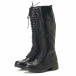 Γυναικείες μαύρες μπότες Mada-Emme it251017-4 3