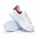 Γυναικεία λευκά sneakers Bambi tr180320-20 4