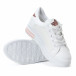 Γυναικεία λευκά sneakers από οικολογικό δέρμα με ροζ αστεράκια  it240118-16 5