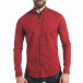 Ανδρικό κόκκινο πουκάμισο Mario Puzo tsf220218-8 2