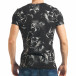 Ανδρική μαύρη κοντομάνικη μπλούζα Lagos tsf020218-79 3