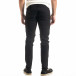 Ανδρικό μαύρο παντελόνι Slim fit Chino it020920-20 3