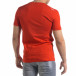 Ανδρική κόκκινη κοντομάνικη μπλούζα SAW tr110320-8 3