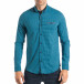 Ανδρικό γαλάζιο πουκάμισο Mario Puzo tsf270917-9 2