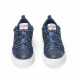 Ανδρικά μπλε sneakers παραλλαγής με κορδόνια it160318-8 6
