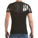 Ανδρική μαύρη κοντομάνικη μπλούζα SAW il170216-51 3