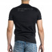 Ανδρική μαύρη κοντομάνικη μπλούζα Breezy tr150521-7 4