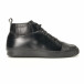 Ανδρικά μαύρα sneakers Shoes in Progress it141016-3 2