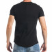 Ανδρική μαύρη κοντομάνικη μπλούζα SAW tsf290318-34 3