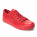 Ανδρικά κόκκινα sneakers Bella Comoda it140916-12 3
