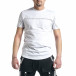 Ανδρική λευκή κοντομάνικη μπλούζα Breezy tr270221-40 2