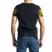 Ανδρική μαύρη κοντομάνικη μπλούζα Lagos tr010221-11 3