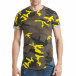 Ανδρική καμουφλαζ κοντομάνικη μπλούζα Roberto Garino it030217-3 2
