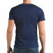 Ανδρική γαλάζια κοντομάνικη μπλούζα Lagos il120216-4 3