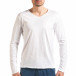 Ανδρική λευκή μπλούζα Man it260416-51 2