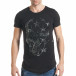Ανδρική μαύρη κοντομάνικη μπλούζα Breezy tsf060217-51 2