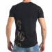 Ανδρική μαύρη κοντομάνικη μπλούζα SAW tsf290318-54 3