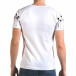 Ανδρική λευκή κοντομάνικη μπλούζα Lagos il120216-40 3