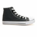 Ανδρικά μαύρα sneakers Bella Comoda it260117-43 2