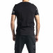 Ανδρική μαύρη κοντομάνικη μπλούζα Lagos tr010221-6 3