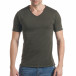 Ανδρική πράσινη κοντομάνικη μπλούζα Enjoy it030217-16 2