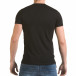 Ανδρική μαύρη κοντομάνικη μπλούζα SAW il170216-63 3