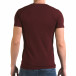 Ανδρική κόκκινη κοντομάνικη μπλούζα Lagos il120216-14 3