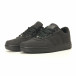 Ανδρικά μαύρα sneakers Niadi it020617-24 2