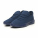 Ανδρικά μπλε μελάνζ αθλητικά παπούτσια ελαφρύ μοντέλο it041119-2 2