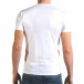 Ανδρική λευκή κοντομάνικη μπλούζα Lagos il120216-19 3