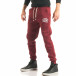 Ανδρικό κόκκινο παντελόνι jogger Enos it181116-40 4