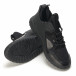 Ανδρικά μαύρα αθλητικά παπούτσια Niadi it090616-5 4