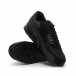 All black ανδρικά αθλητικά παπούτσια με τζιν ύφασμα it240419-17 4