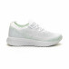 Γυναικεία λευκά αθλητικά παπούτσια καλτσάκι ελαφρύ μοντέλο it240419-53 2