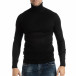 Ανδρικό μαύρο πουλόβερ ζιβάγκο it261018-103 2