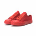 Γυναικεία κόκκινα sneakers it250119-74 3