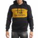Ανδρικό φούτερ hoodie με κίτρινη λεπτομέρεια it041019-50 3