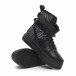 Γυναικεία μαύρα αθλητικά μποτάκια τύπου sneakers it260919-63 4
