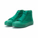 Γυναικεία πράσινα ψηλά sneakers it250119-77 3
