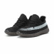 Ανδρικά μαύρα αθλητικά παπούτσια από πλεκτό ύφασμα it150818-5 3
