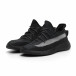Ανδρικά διχτυωτά γκρι-μαύρα αθλητικά παπούτσια ελαφρύ μοντέλο it260919-22 3