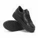 Γυναικεία μαύρα Basic All black sneakers με πλατφόρμα it150818-47 4
