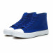 Γυναικεία Basic μπλε ψηλά sneakers  it150319-34 3