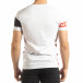 Ανδρική λευκή κοντομάνικη μπλούζα Be Creative it150419-66 3