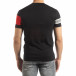 Ανδρική μαύρη κοντομάνικη μπλούζα Be Creative it150419-65 3