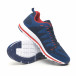 Ανδρικά υφασμάτινα αθλητικά παπούτσια σε μπλε και κόκκινο it251019-6 5