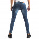 Ανδρικό τζιν Slim Jeans με διακοσμητικά μπαλώματα it250918-15 4